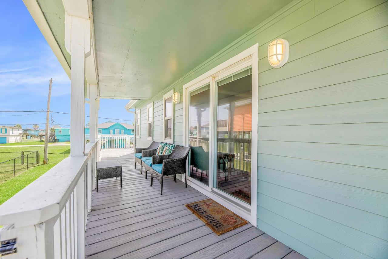 The Shell Shack Villa Galveston Dış mekan fotoğraf